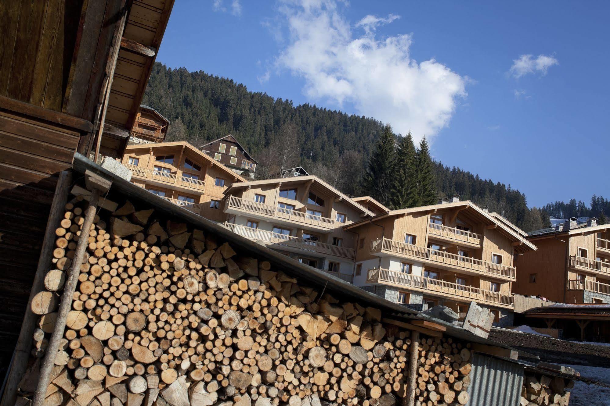 Cgh Residences & Spas Les Chalets De Jouvence Les Carroz d'Araches Exterior foto