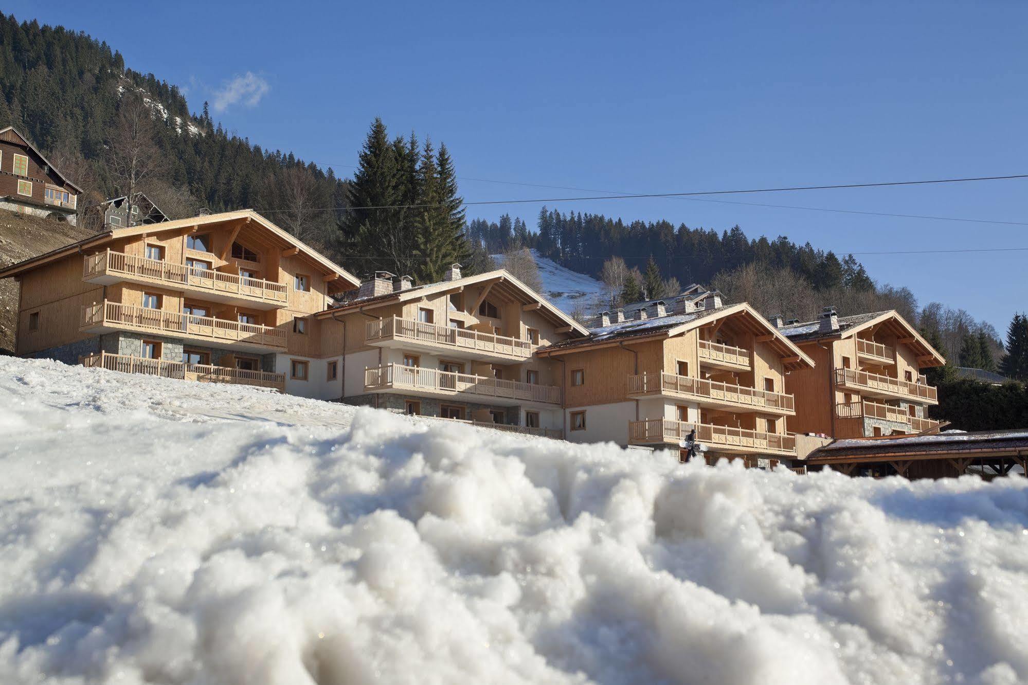 Cgh Residences & Spas Les Chalets De Jouvence Les Carroz d'Araches Exterior foto